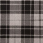 Reiver Light Weight Tartan Fabric - Douglas Grey